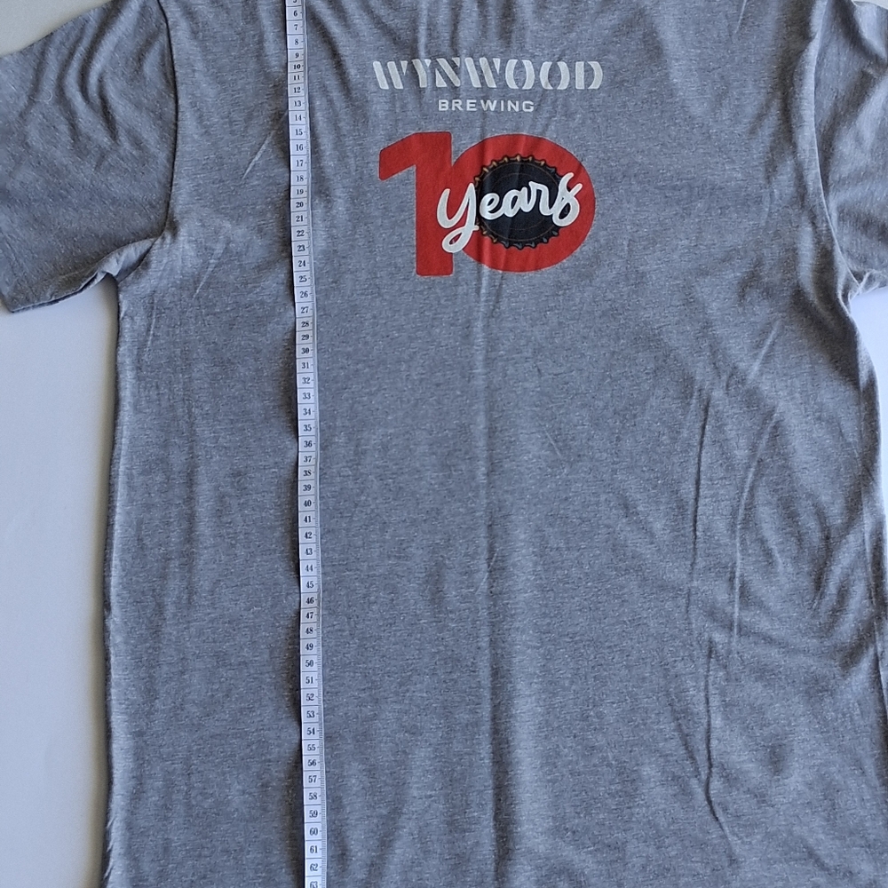 Next Level Apparel Light Gray Crewneck Tee